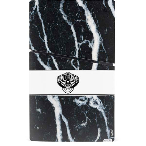 NBA New Orleans Pelicans Marble PS5 Slim Digital Edition Bundle Skin