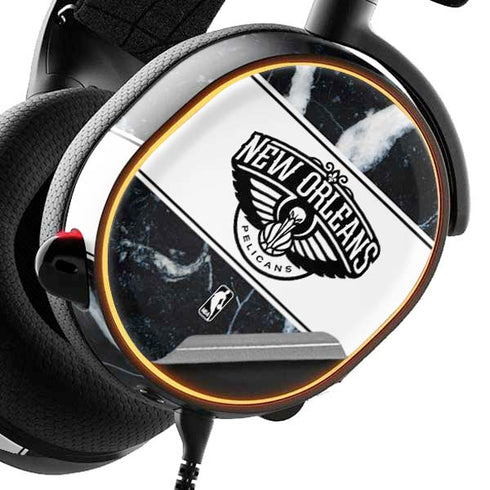 NBA New Orleans Pelicans Marble SteelSeries Arctis 5 Skin
