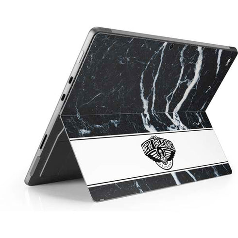 NBA New Orleans Pelicans Marble Surface Pro 9 Skin