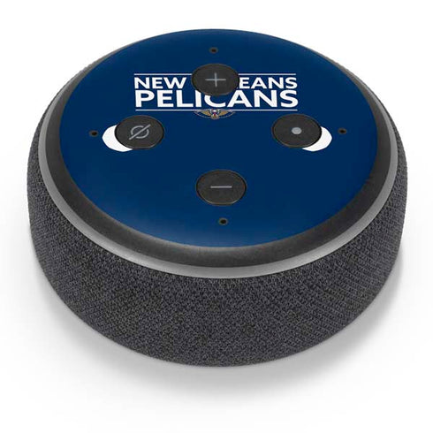 NBA New Orleans Pelicans Standard - Blue Amazon Echo Dot Skin