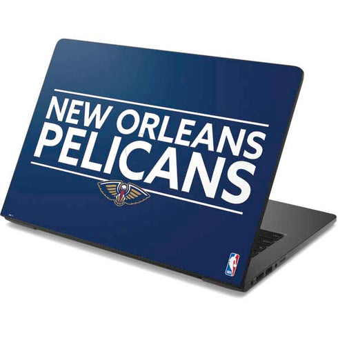 NBA New Orleans Pelicans Standard - Blue Dell Chromebook Skin