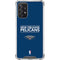 NBA New Orleans Pelicans Standard - Blue Galaxy A72 5G Clear Case