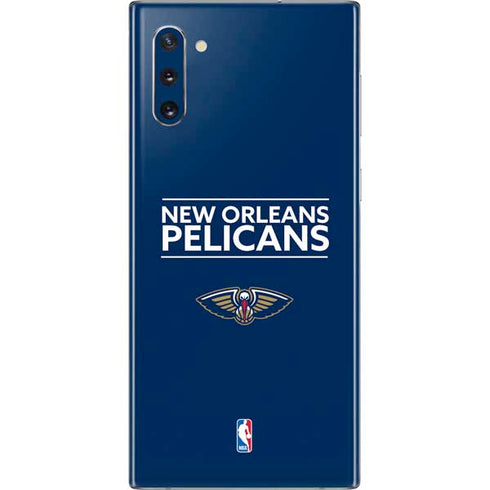 NBA New Orleans Pelicans Standard - Blue Galaxy Note 10 Skin