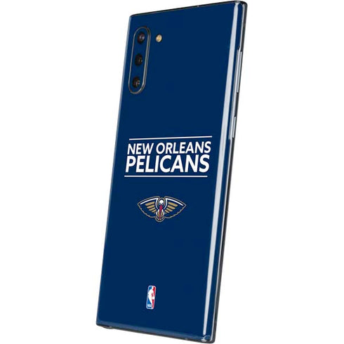 NBA New Orleans Pelicans Standard - Blue Galaxy Note 10 Skin