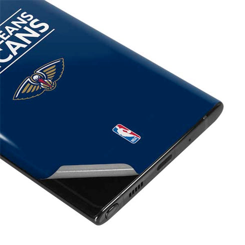 NBA New Orleans Pelicans Standard - Blue Galaxy Note 10 Skin