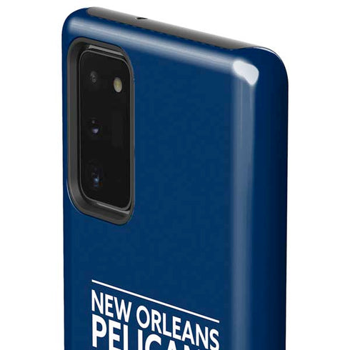 NBA New Orleans Pelicans Standard - Blue Galaxy Note20 5G Pro Case