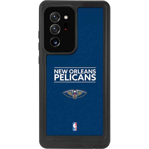 NBA New Orleans Pelicans Standard - Blue Galaxy Note20 Ultra 5G Waterproof Case
