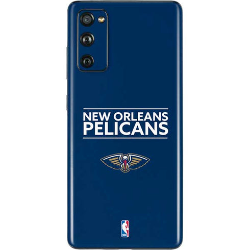 NBA New Orleans Pelicans Standard - Blue Galaxy S20 Fan Edition Skin