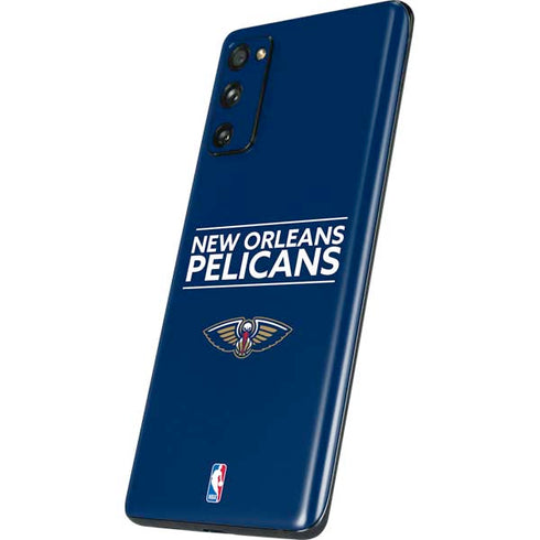 NBA New Orleans Pelicans Standard - Blue Galaxy S20 Fan Edition Skin