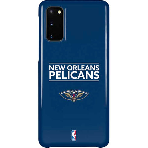 NBA New Orleans Pelicans Standard - Blue Galaxy S20 Lite Case