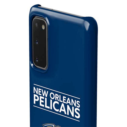 NBA New Orleans Pelicans Standard - Blue Galaxy S20 Lite Case