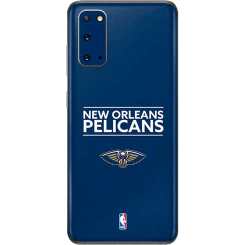 NBA New Orleans Pelicans Standard - Blue Galaxy S20 Skin