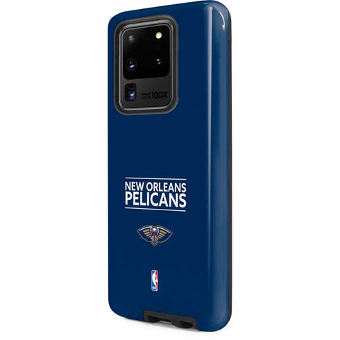 NBA New Orleans Pelicans Standard - Blue Galaxy S20 Ultra 5G Pro Case
