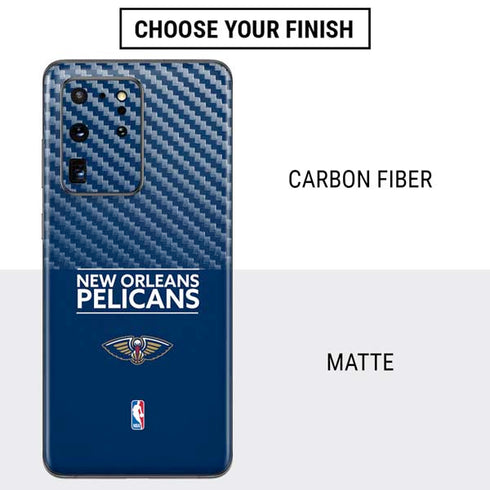 NBA New Orleans Pelicans Standard - Blue Galaxy S20 Ultra 5G Skin