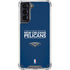 NBA New Orleans Pelicans Standard - Blue Galaxy S21 5G Clear Case