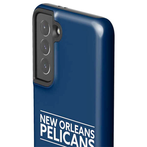NBA New Orleans Pelicans Standard - Blue Galaxy S21 5G Pro Case