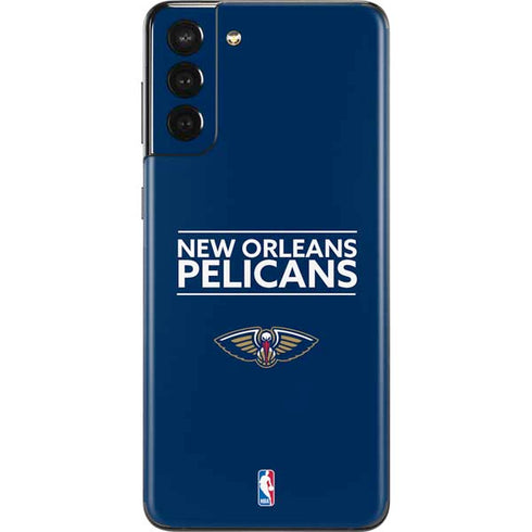 NBA New Orleans Pelicans Standard - Blue Galaxy S21 Plus 5G Skin