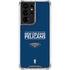 NBA New Orleans Pelicans Standard - Blue Galaxy S21 Ultra 5G Clear Case