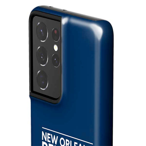 NBA New Orleans Pelicans Standard - Blue Galaxy S21 Ultra 5G Pro Case