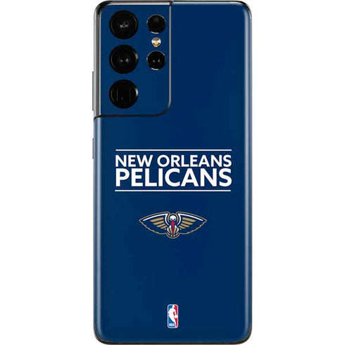 NBA New Orleans Pelicans Standard - Blue Galaxy S21 Ultra 5G Skin