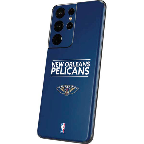 NBA New Orleans Pelicans Standard - Blue Galaxy S21 Ultra 5G Skin