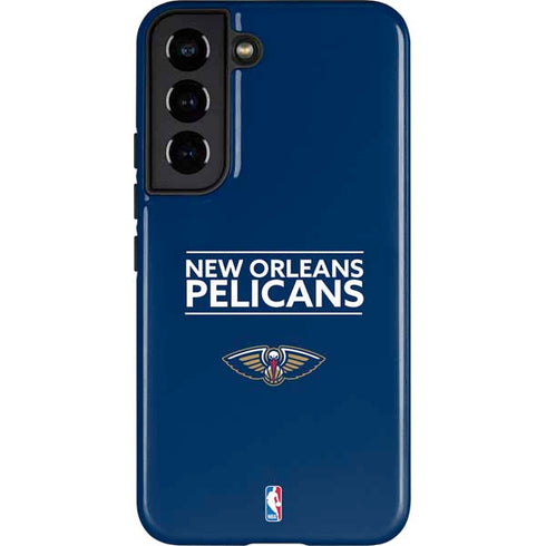 NBA New Orleans Pelicans Standard - Blue Galaxy S22 Pro Case