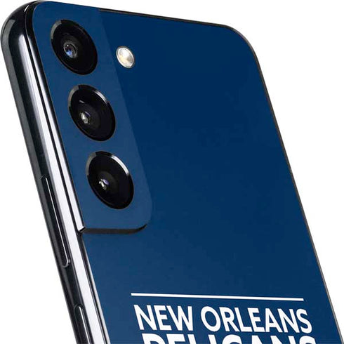 NBA New Orleans Pelicans Standard - Blue Galaxy S22 Skin