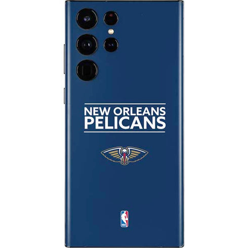NBA New Orleans Pelicans Standard - Blue Galaxy S22 Ultra Skin