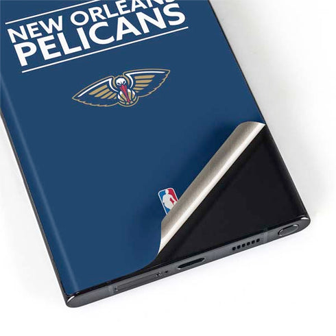 NBA New Orleans Pelicans Standard - Blue Galaxy S22 Ultra Skin