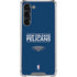NBA New Orleans Pelicans Standard - Blue Galaxy S23 Plus Clear Case