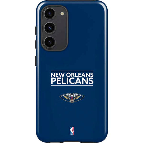 NBA New Orleans Pelicans Standard - Blue Galaxy S23 Plus Pro Case