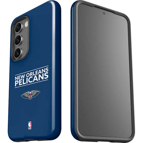 NBA New Orleans Pelicans Standard - Blue Galaxy S23 Plus Pro Case
