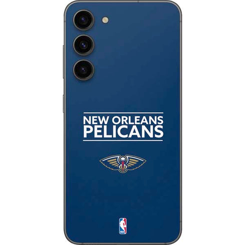 NBA New Orleans Pelicans Standard - Blue Galaxy S23 Plus Skin