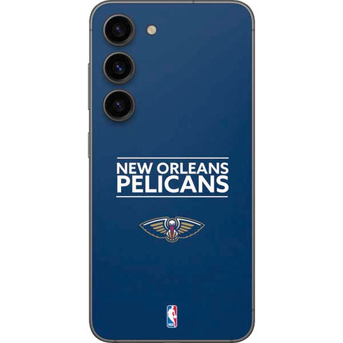 NBA New Orleans Pelicans Standard - Blue Galaxy S23 Skin