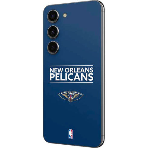 NBA New Orleans Pelicans Standard - Blue Galaxy S23 Skin