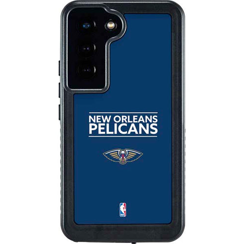 NBA New Orleans Pelicans Standard - Blue Galaxy S23 Waterproof Case