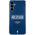 NBA New Orleans Pelicans Standard - Blue Galaxy S24 Clear Case