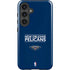 NBA New Orleans Pelicans Standard - Blue Galaxy S24 Impact Case