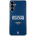 NBA New Orleans Pelicans Standard - Blue Galaxy S24 Plus Clear Case