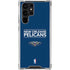 NBA New Orleans Pelicans Standard - Blue Galaxy S24 Ultra Clear Case
