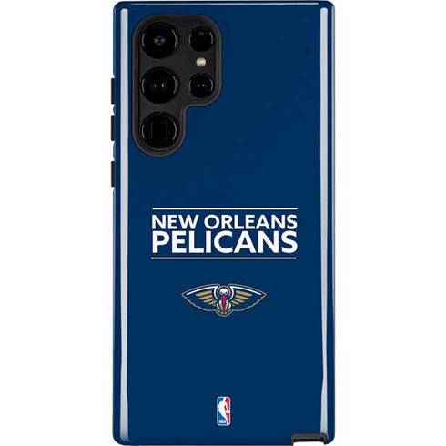 NBA New Orleans Pelicans Standard - Blue Galaxy S24 Ultra Impact Case