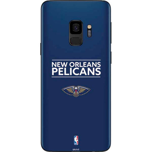 NBA New Orleans Pelicans Standard - Blue Galaxy S9 Skin