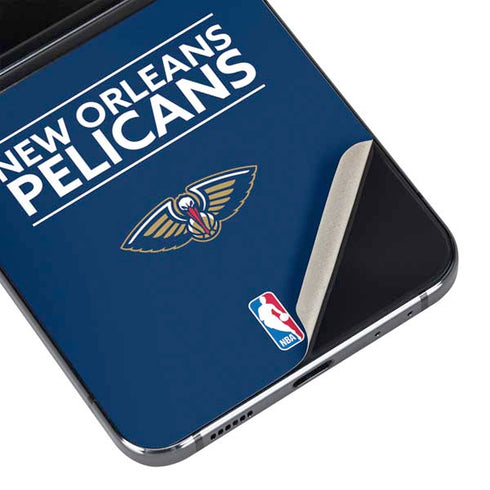 NBA New Orleans Pelicans Standard - Blue Galaxy Z Flip5 5G Skin