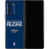 NBA New Orleans Pelicans Standard - Blue Galaxy Z Fold2 5G Skin