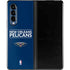NBA New Orleans Pelicans Standard - Blue Galaxy Z Fold3 5G Skin