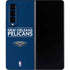 NBA New Orleans Pelicans Standard - Blue Galaxy Z Fold4 5G Skin