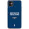 NBA New Orleans Pelicans Standard - Blue iPhone 11 Clear Case