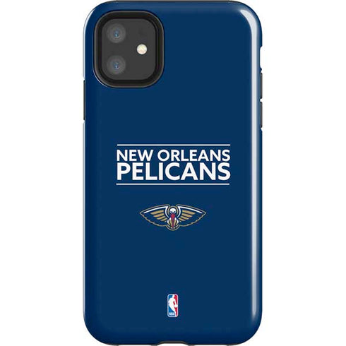 NBA New Orleans Pelicans Standard - Blue iPhone 11 Impact Case
