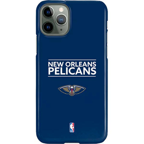 NBA New Orleans Pelicans Standard - Blue iPhone 11 Pro Lite Case