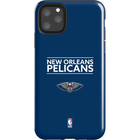 NBA New Orleans Pelicans Standard - Blue iPhone 11 Pro Max Impact Case